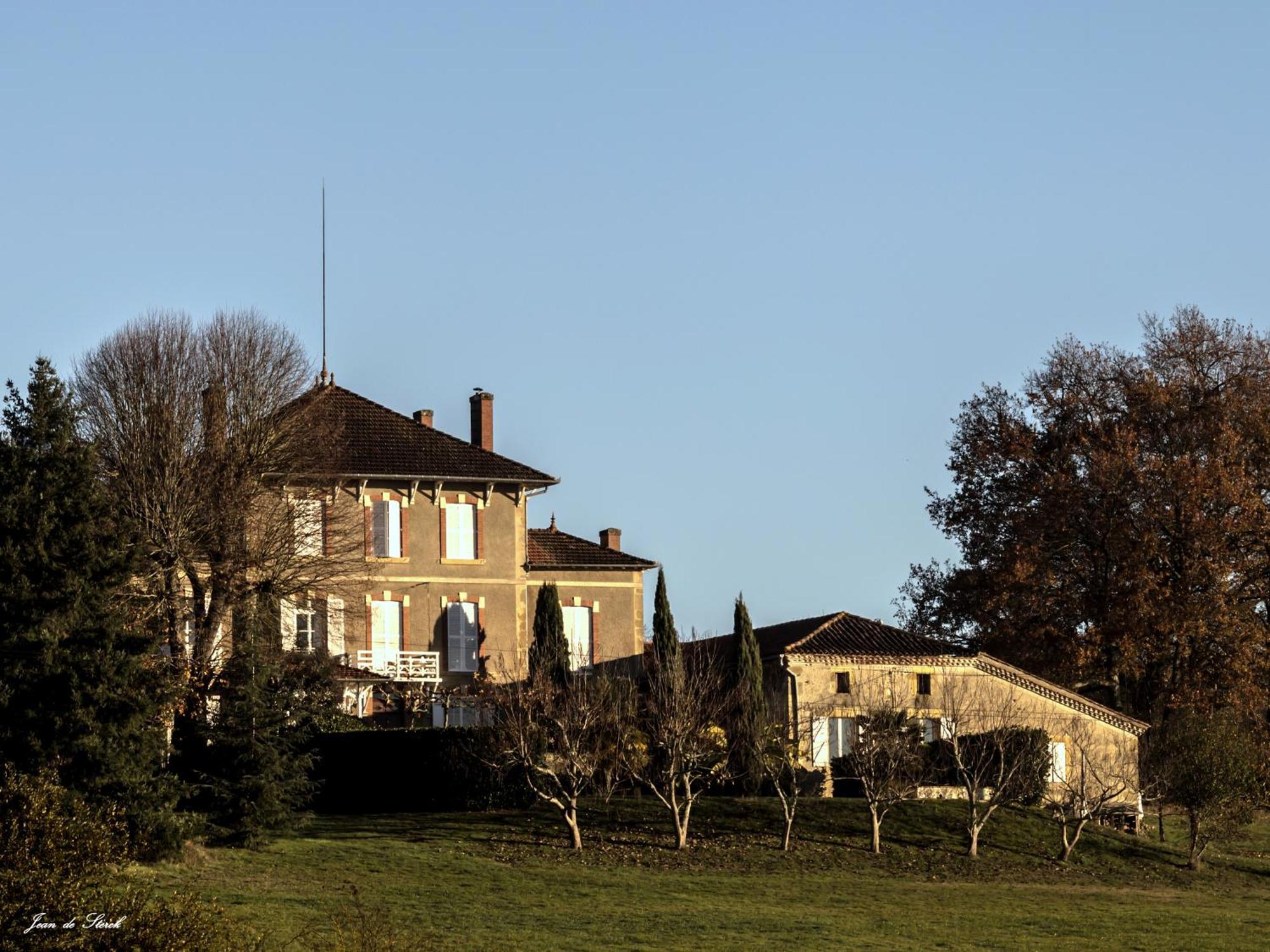 Bed and Breakfast Chateau De Lahitte à Vergoignan Extérieur photo