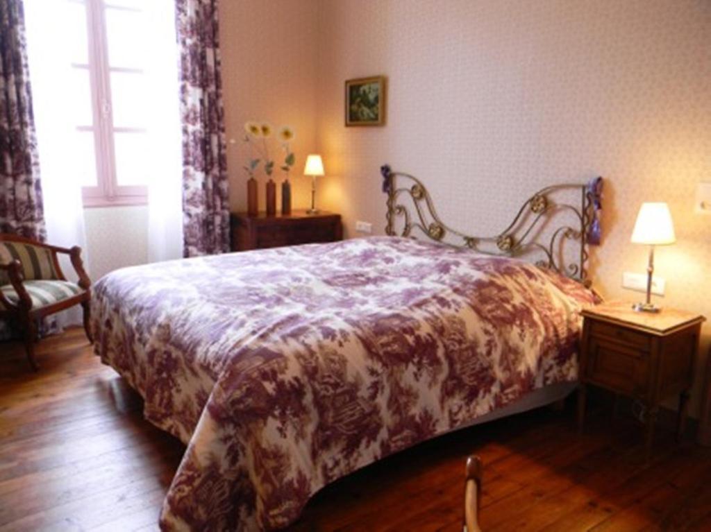 Bed and Breakfast Chateau De Lahitte à Vergoignan Chambre photo